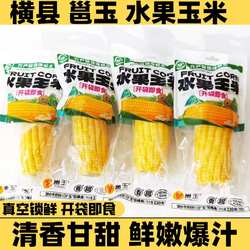 广西邕玉横县新鲜甜玉米即食220克真空装营养早餐健康饱腹零食