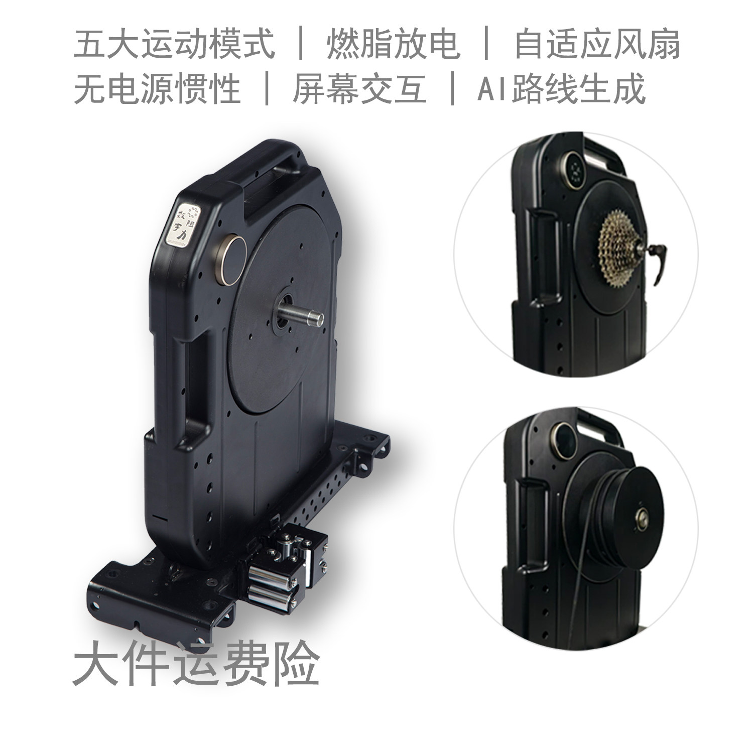 燃训智能直驱骑行台架自行车室内功率训练健身减肥外放电动感单车