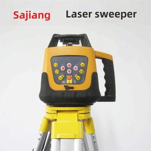 赛匠旋转激光扫平仪平地机发射器红绿光水平仪数显探测接收器