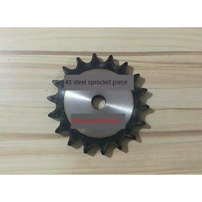 45钢1.6寸炼轮片28A/节距44.45/平片/齿数10齿11齿12齿13齿-25齿