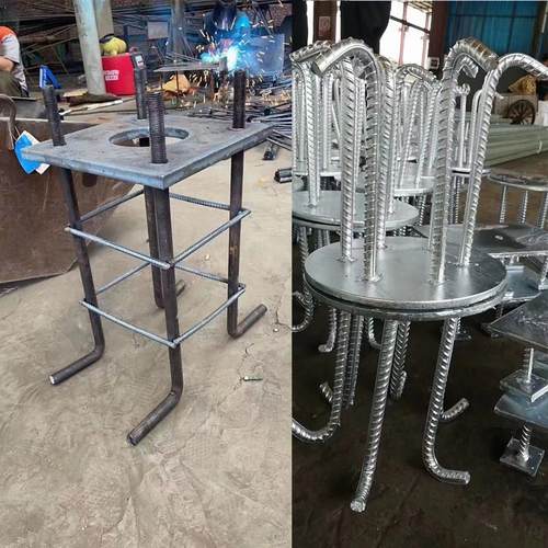 定制路灯高杆灯基础地笼信号标志杆监控杆地脚螺栓钢构建筑预埋件