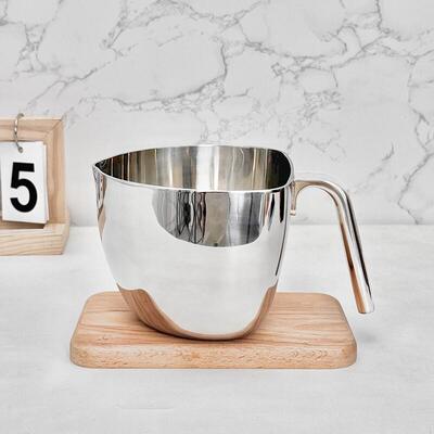 卓德铭18/10不锈钢创意单柄奶锅 多种炉具通用16cm奶壶小锅泡面锅