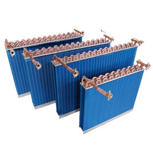 柜机水空调换热器表冷器冷凝蒸发器立柜式明装风机盘管水冷换热芯