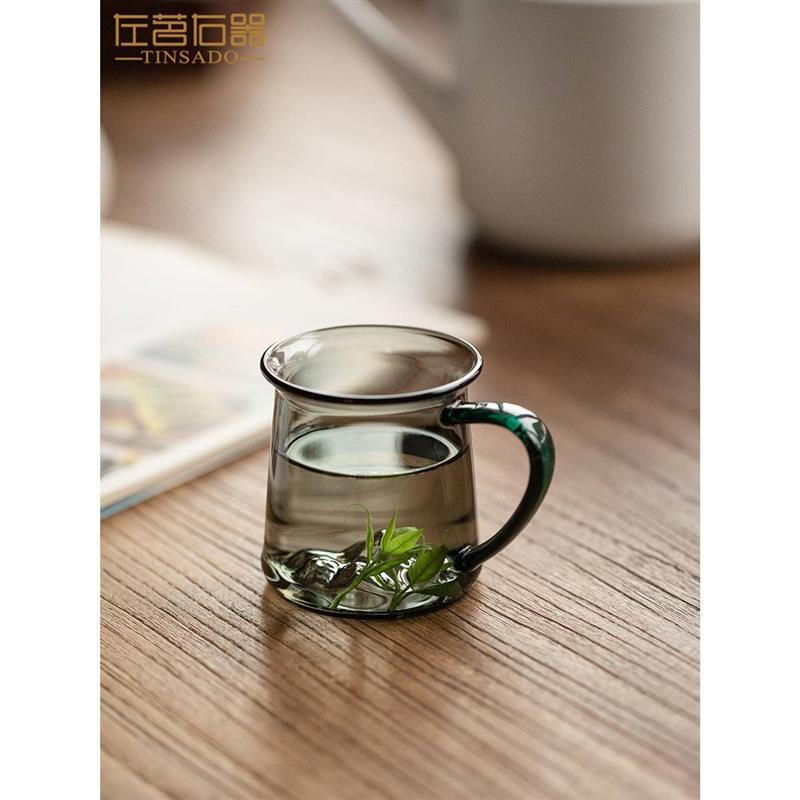 左茗右器观山玻璃小茶杯主