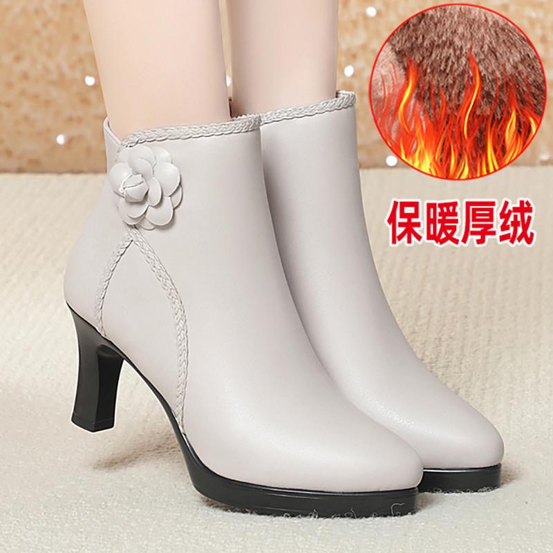 推荐毛毛鞋女外穿秋冬季圆