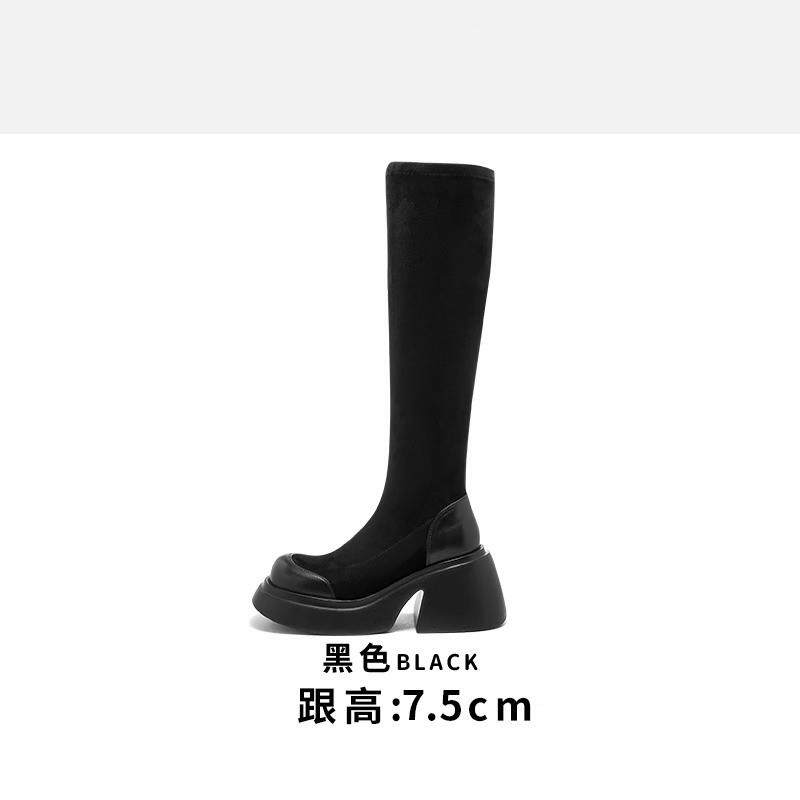 推荐马丁靴女高跟靴2026秋