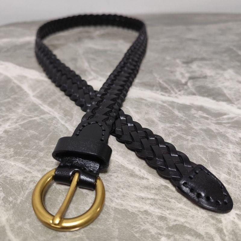 2.5cm宽复古百搭头层牛皮