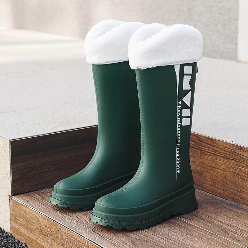 推荐日系2026新款高筒雨靴女士时尚外穿雨鞋女款成人胶鞋防水防滑