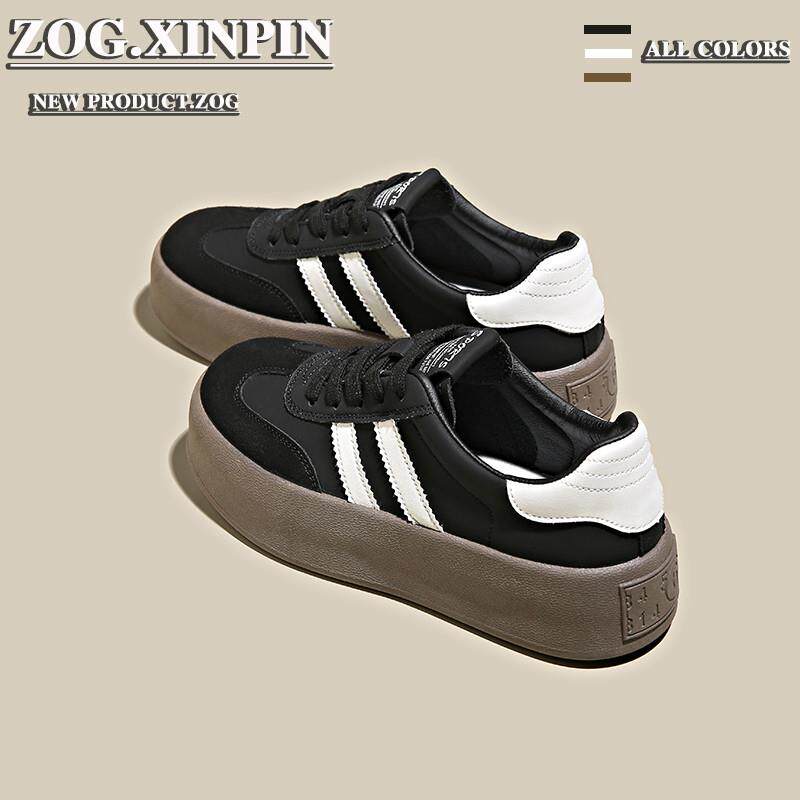 推荐厚底德训鞋女款休闲鞋子女2026新款爆款运动板鞋女夏季百搭小