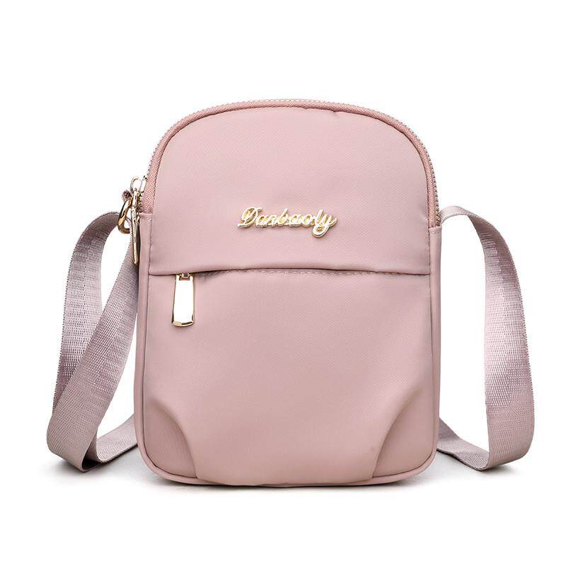 推荐2025新款潮牛津布包女休闲百搭单肩斜挎包小包轻便防水女士手