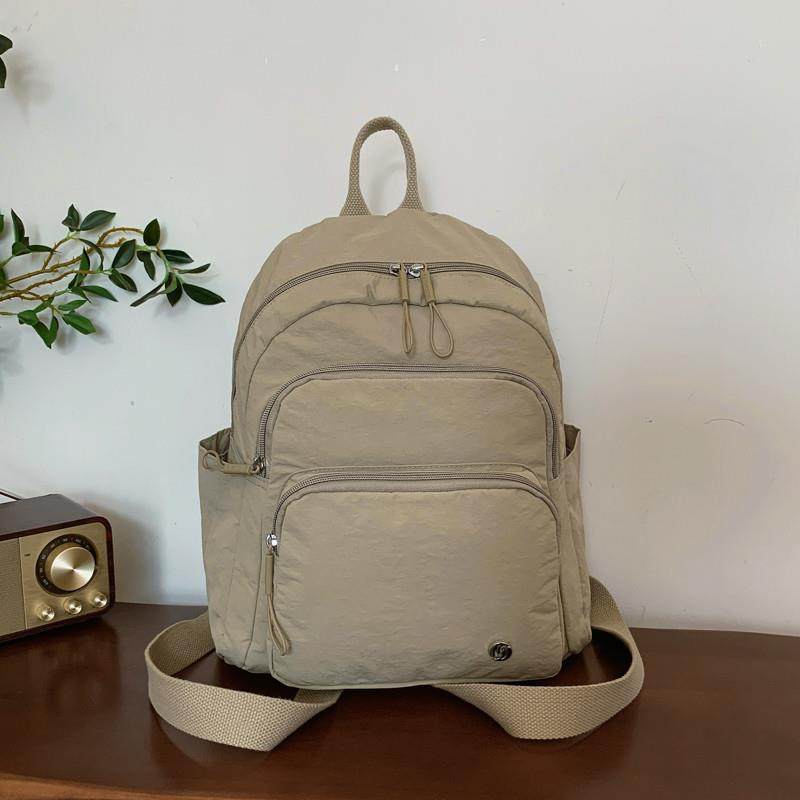 推荐女士双肩包休闲旅行男背包妈咪包大学生书包大容量电脑包初中