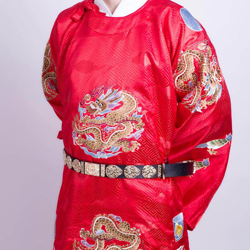 推荐汉服腰带真皮腰封明制飞鱼服锦衣卫唐朝圆领袍腰带男女士同款