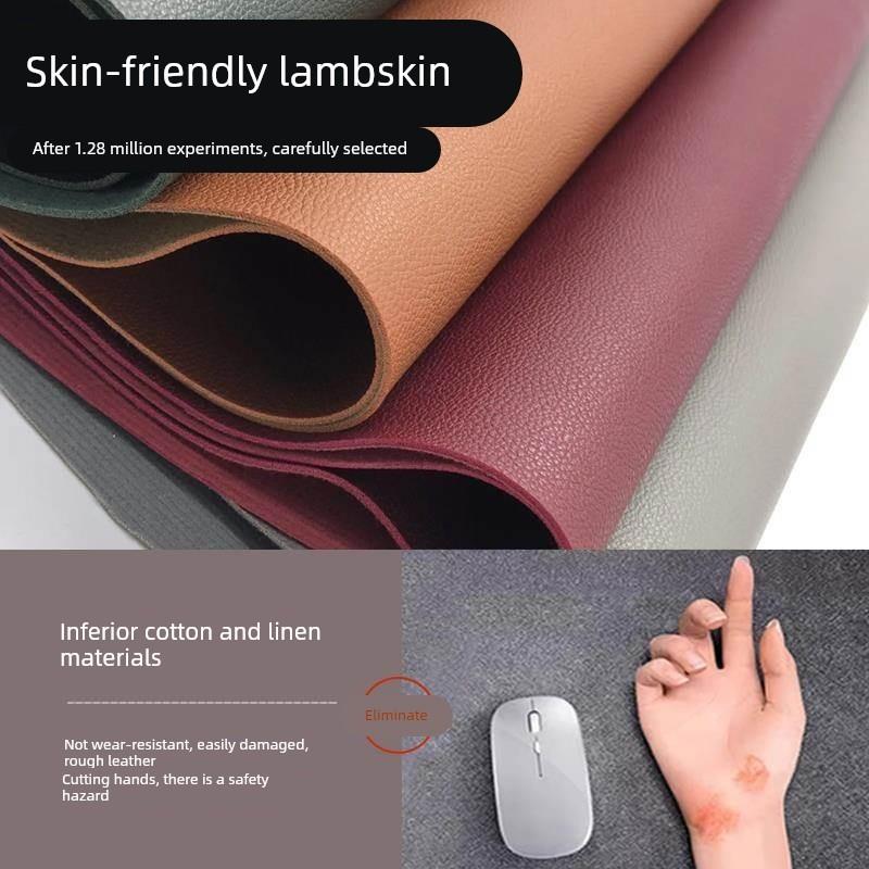 冬季小羊皮加热鼠标垫防水