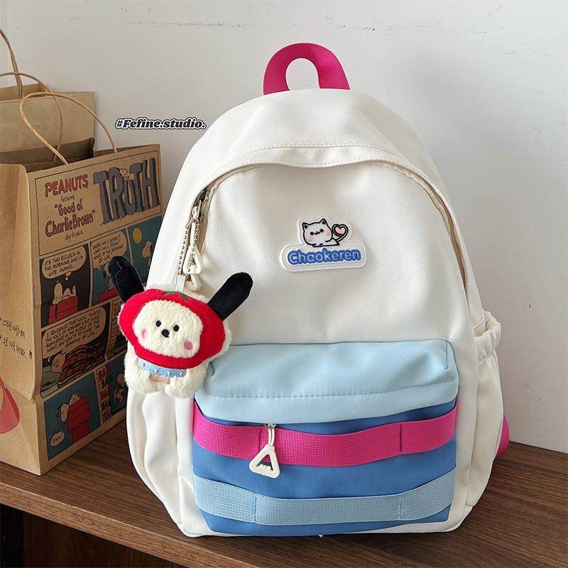 推荐迷你韩系小众设计感高颜值上课书包女旅游轻便小型双肩包通勤