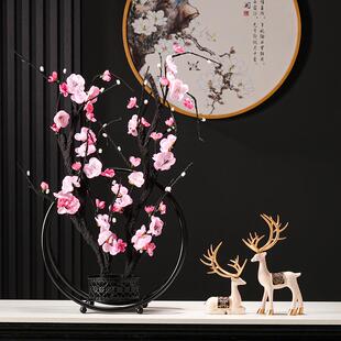 推荐2026新款腊梅花贺新年装饰品摆件玄关电视柜过年乔迁之喜新居