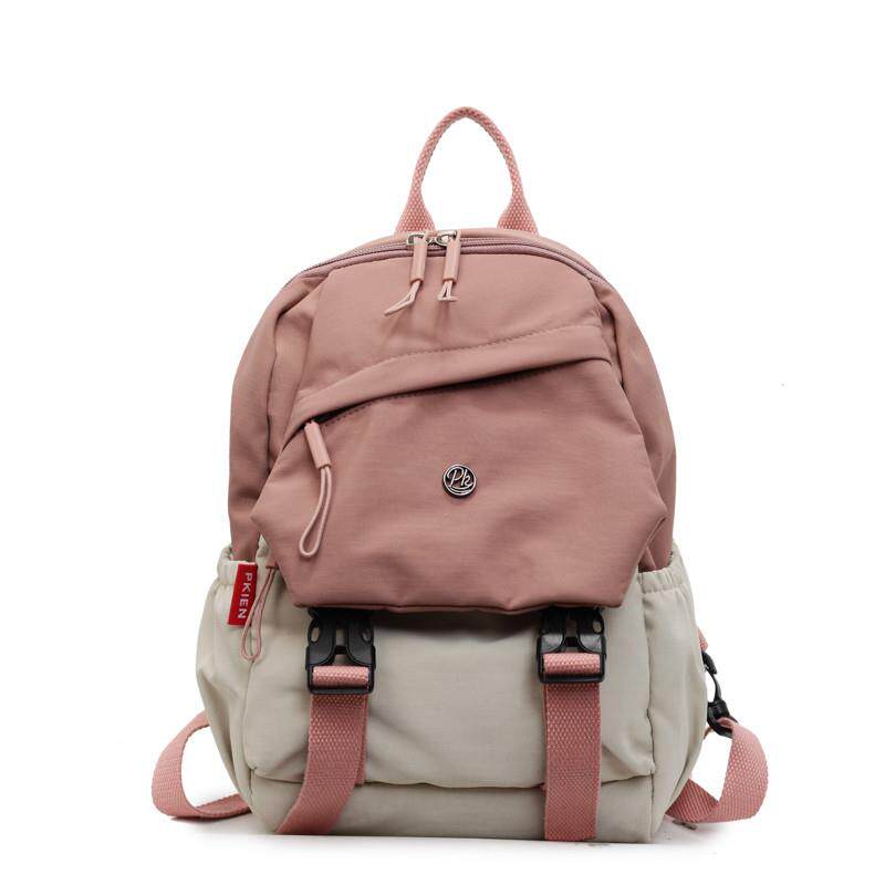 推荐2025新款潮双肩包女尼龙布包轻便休闲多功能小背包大容量斜挎