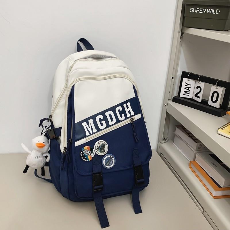 推荐新款潮酷书包女初中生