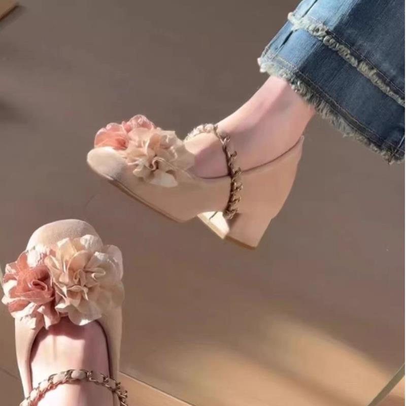极速法式蝴蝶结婚鞋婚纱新娘高跟鞋女水晶鞋成人礼宴会尖头礼服伴