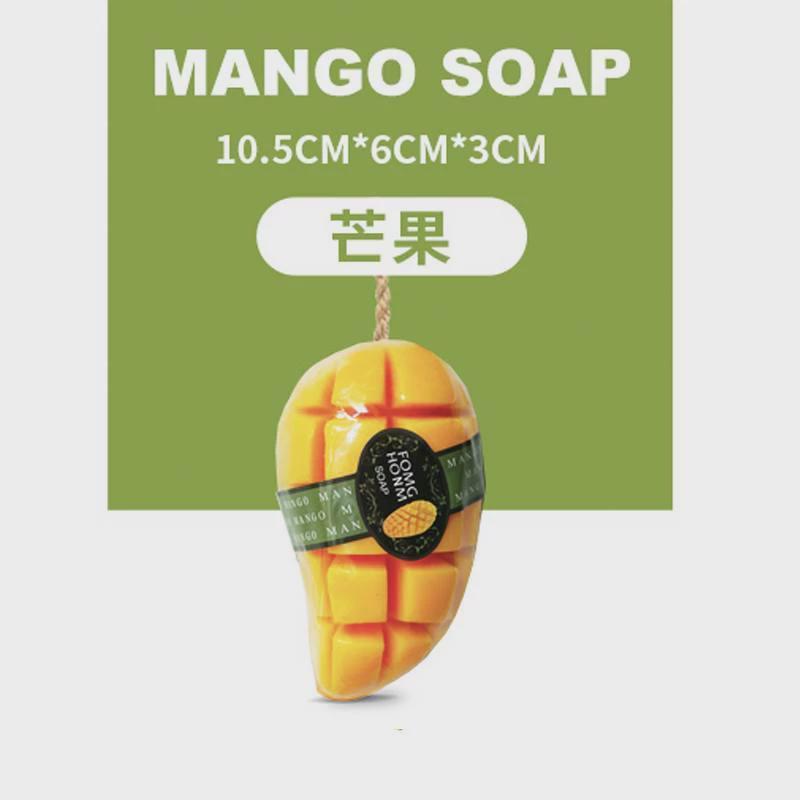 泰国水果香皂玫瑰保湿控油洁面洗手脸全身手工精油皂肥皂礼盒套装