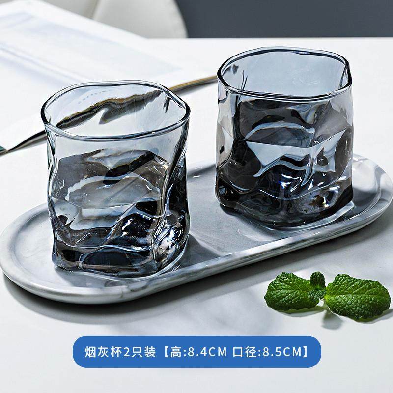 推荐夏季新款玻璃杯啤酒杯饮料杯子女生高颜值水杯家用酒吧同款啤