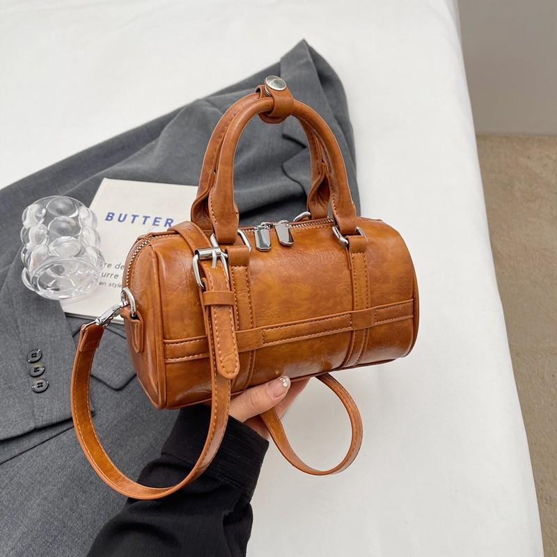 推荐时尚手拎保龄球包女20