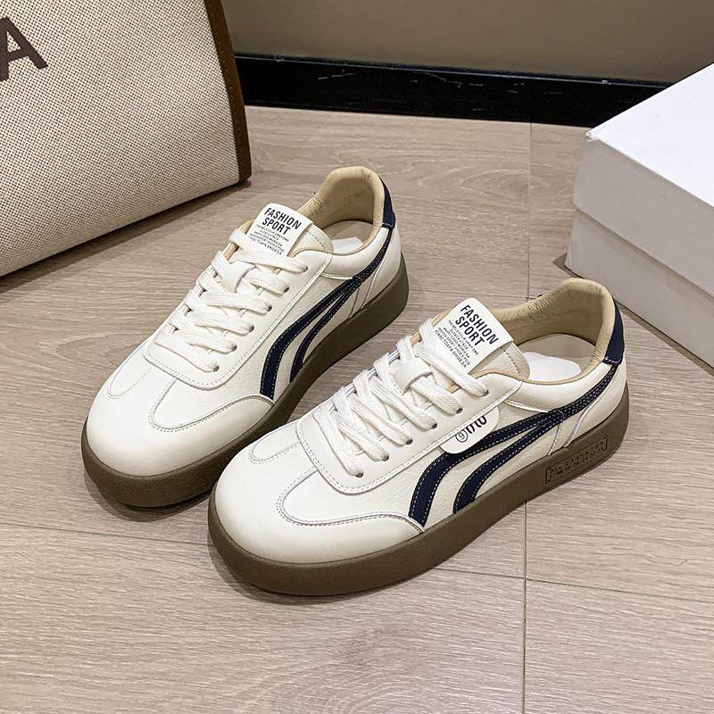 推荐韩版厚底德训鞋女2025