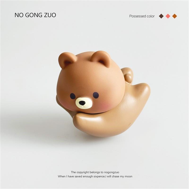 不倒翁桌面摆件可爱办公室