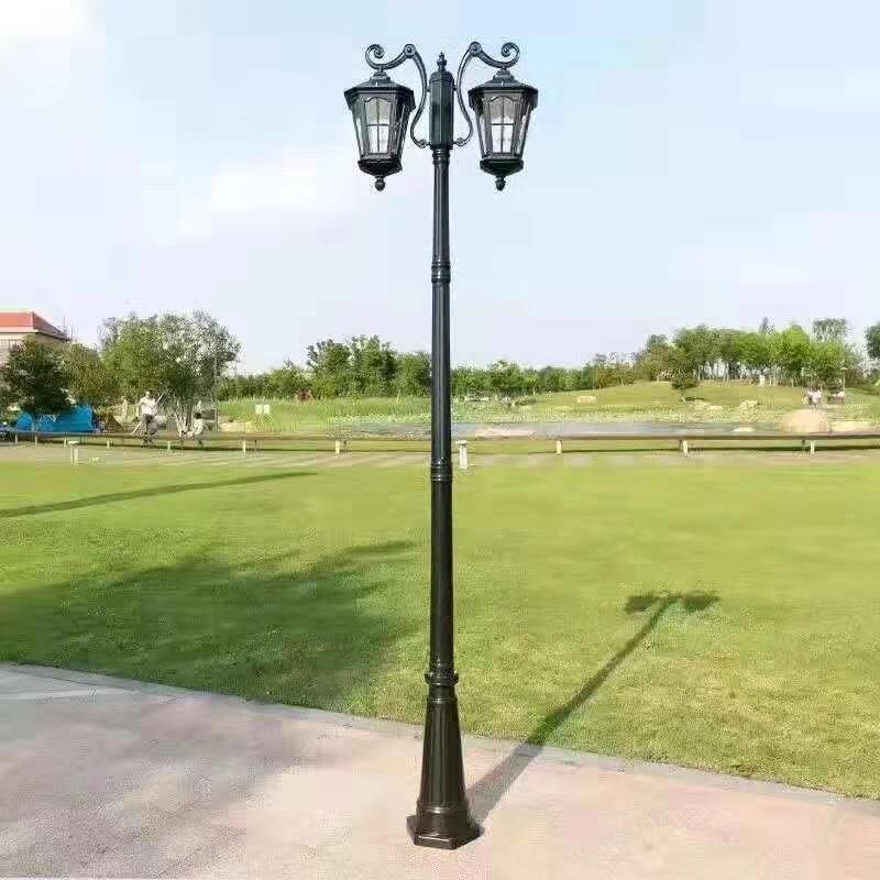 庭院灯厂家低价直销路墩交通道路铸铁护栏底座