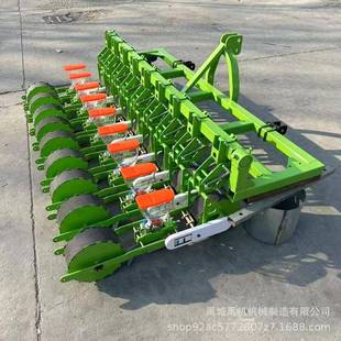 四轮后置蔬菜药材播种机悬浮式 小粒种子精密播种机