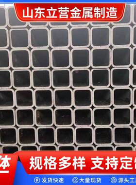 Q355C方管60*120无缝方管切割机械工程用50*100工业用管60*90方通