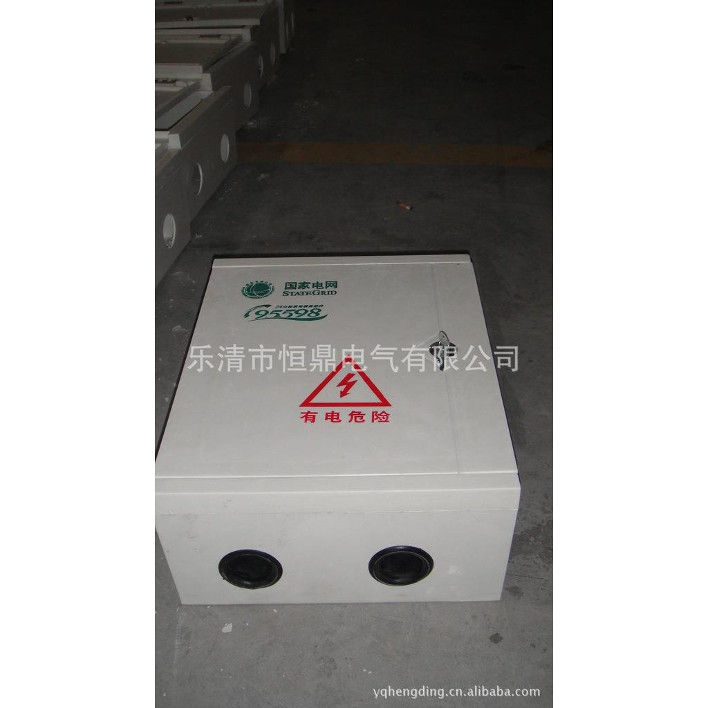 玻璃钢树脂电力控制箱玻璃钢电缆分接箱内装铜排阶梯式分布