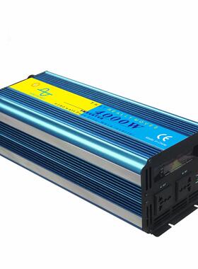 厂家直销现货热卖12V24V110V220V4000W纯正弦波逆变器带USB