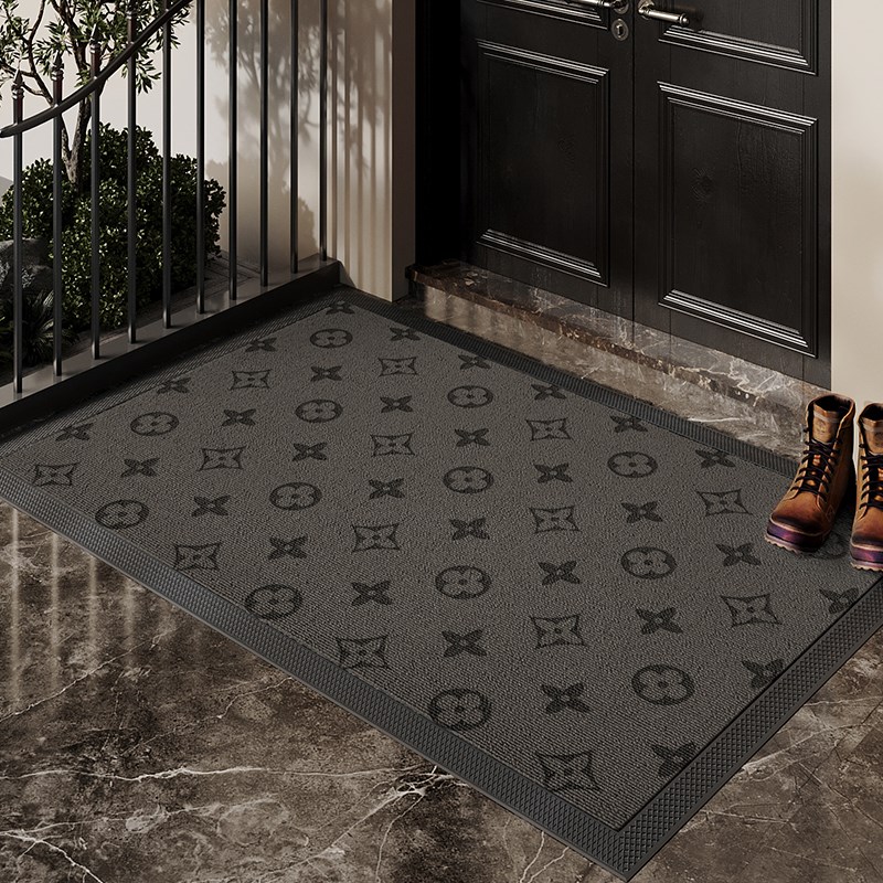 入户门地垫加厚橡胶防滑脚垫别墅豪宅大门口地毯耐脏免洗门外脚毯