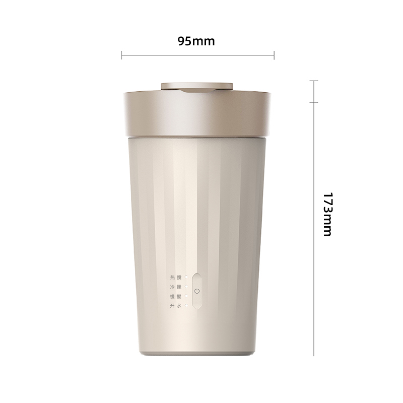 便携奶泡机家用打奶泡器热牛奶打发器电动咖啡搅拌杯加热杯打泡器