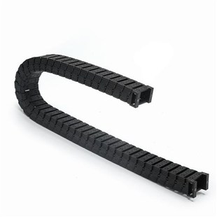 25型高速静音拖链风琴护罩拖链拖链线槽尼龙拖链静音拖Z链雕刻机