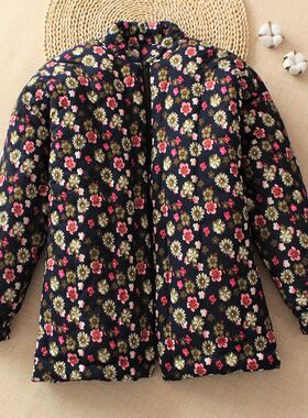 纯手工棉花棉衣女l冬装老年人加厚保暖宽松老太太棉服妈妈成人棉