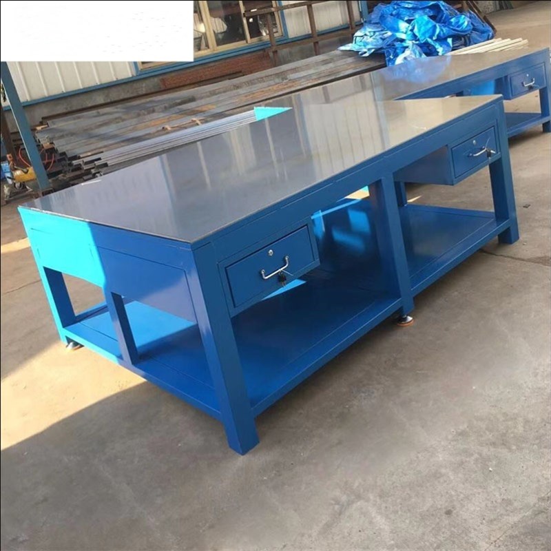 重型水磨45号钢板台面模具工作台模具装配飞O模维修钳工台耐磨敲