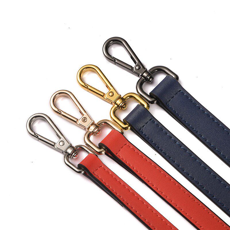 黑色女包改造可调节斜挎带替换肩带包包配件皮质包带细肩带棕加长