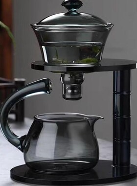 玻璃半全自动茶具套装懒人功夫茶具泡茶器茶N壶家用宫灯磁吸煮茶