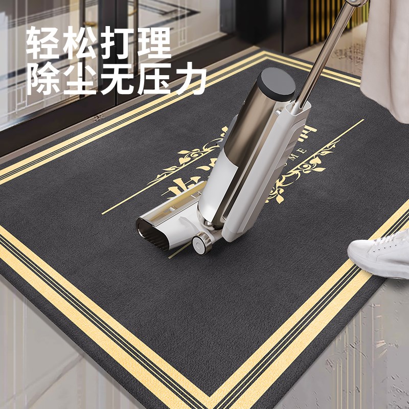 欢迎光临门垫商用酒店大门口防滑地垫入户门迎宾进门地毯定制logo