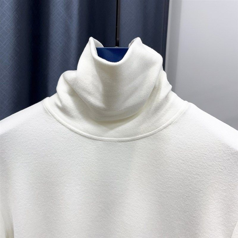 暖阳绒加厚打底衫男高领冬澳绒白色双面德绒保暖内搭长袖加绒T恤,男装,T恤,淘宝优惠券,粉丝福利购,淘宝优惠卷