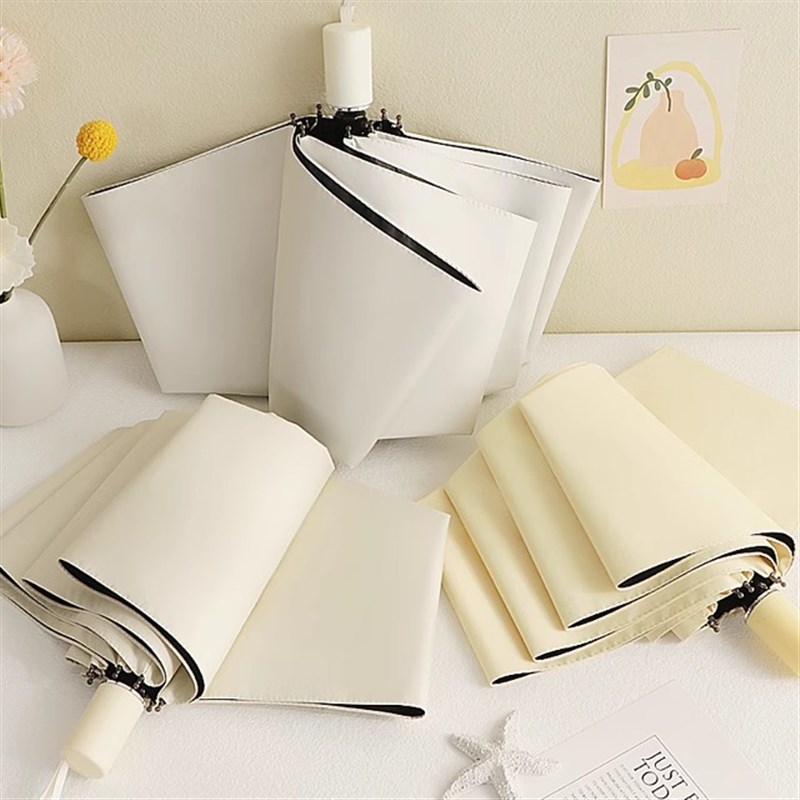 01B晴雨伞学生两用高颜值折叠小巧便携遮阳