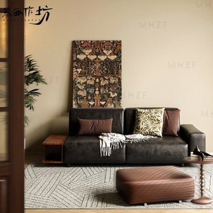 慕画【漆画】古典纹祥装饰画客厅卧室立体感挂画走廊过道落地画