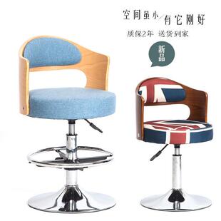 家用电脑椅小巧型学x生儿童书桌椅现代简约升降转椅座椅 实木欧式