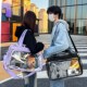 透明旅行包女夏季 大容量PVC游泳健身沙滩果冻包T男单肩斜挎手提袋