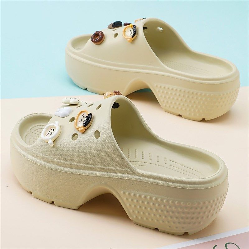 厚底拖鞋女2024新款夏季外穿防滑凉鞋女增高软底居家两穿沙滩凉拖,女鞋,一字拖,淘宝优惠券,粉丝福利购,淘宝优惠卷