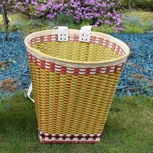 装馒头的竹筐绿茶云南购物背篓竹编大竹筐贵州农村买菜竹篓收纳筐