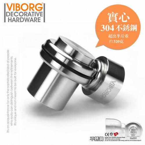 香港域堡 实心304不锈钢日式进口强磁门碰地吸门吸门吸防撞门挡07