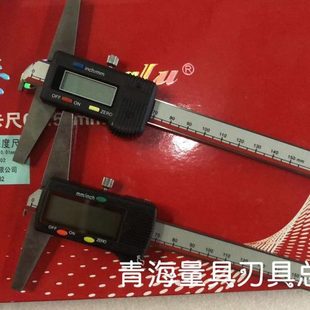 300 200 单钩头数显深度尺电子深度尺 150 广陆单沟数显深度尺0