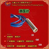 渗压计渗水压力计振弦式 渗压计孔隙水压力计土木传感器云端频率计